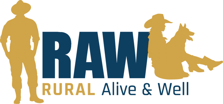 Logo for the RAW TAS company.